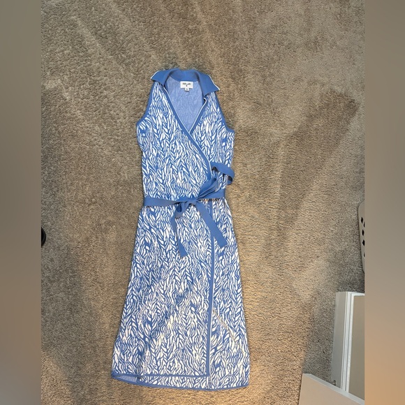 Diane Von Furstenberg for Target Blue Sweater Dress - Picture 1 of 2